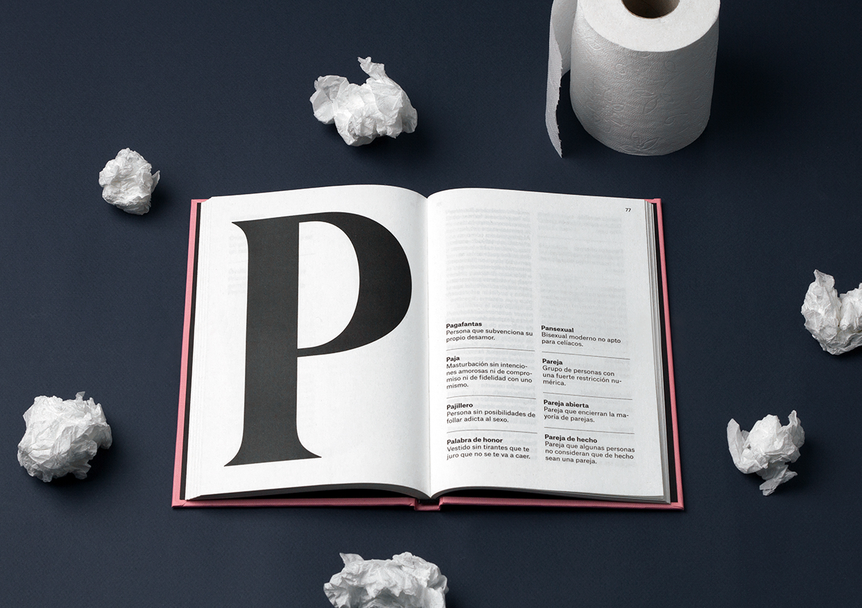Pau Bonet / Graphic Design — Diccionario Sexual Supremo