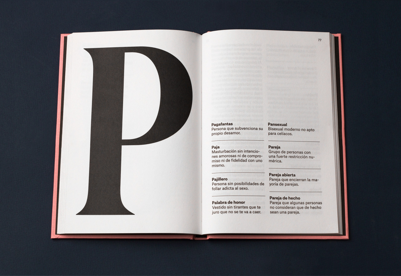 Pau Bonet / Graphic Design — Diccionario Sexual Supremo